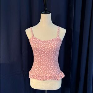 Soft floral tank top 

Size: small
Brand: sweet